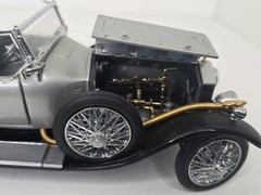 Franklin Mint 1925 Rolls Royce Silver Ghost Diecast Model Car.