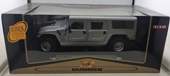 Maisto Special Edition HUMMER Station Wagon Silver 1:18 Scale Die Cast