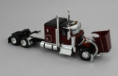 DCP 1:64 *RED* Peterbilt 589 58″ Flattop w/53′ VAN TRAILER *NIB*