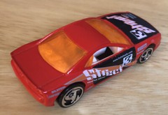 Vintage Hot Wheels – Muscle Tone Car 2000 #3 Red Street Speed Shop VGC