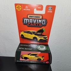 2026 Matchbox Moving Parts 2024 Acura Integra Type S HRC Yellow Fast Ship