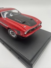 Sun Star 1/18 1971 FordMustang Mach 1 Ram Air 351 Die Cast Red W/ Box