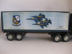US Navy Blue Angels 50th Anniversary Semi-Truck Battery Operated By Funrise