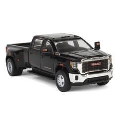 1/64 2022 GMC Sierra 3500HD Pro Dually, Onyx Black, Diecast Exclusive 51560-B