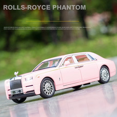 1:32 Rolls Royce Phantom Diecast Model Car Alloy Metal Pull Back Light Sound