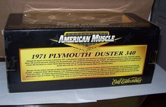 1:18 1971 Plymouth Duster 340 – YELLOW Limited Edition by American Muscle