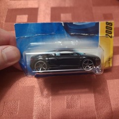 HOT WHEELS 2008 #003 / 196 NEW MODELS AUDI R8 EXOTIC NICE BLACK