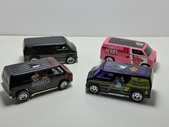 Hot Wheels 3 77 Dodge Vans Penguin Franken Old Scool 1 Super Van Hersheys Loose
