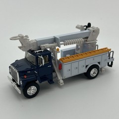 DG Productions Custom 1:64 Ford L9000 Digger Truck Die-Cast Metal