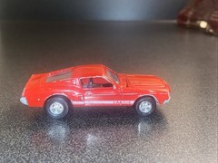 1968 Ford Shelby Mustang Gt500 1:64 scale diecast by Johnny Lightning loose
