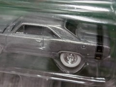 Johnny Lightning Raw White Lightning 1969 Dodge Dart Ltd Ed White Tires 1:64