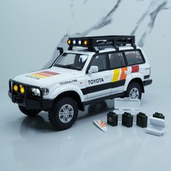 Toyota Land Cruiser LC80 – 1:24 Scale Diecast Model Car Rugged SUV 4×4