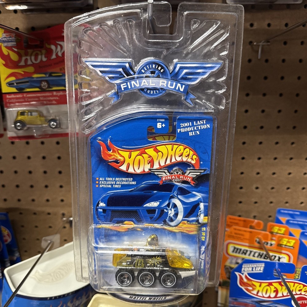 Hot Wheels 2001 Final Run #9/12 Radar Ranger 6-Wheel All-Terrain Vehicle Diecast