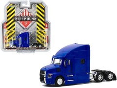 Greenlight SD Trucks 2019 Mack Anthem Truck Cab In Cobalt Blue 1:64 Scale
