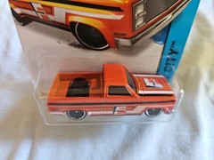 2015 Hot Wheels ’83 CHEVY SILVERADO Orange 16/250 LITTLE BEND Performance FRAM