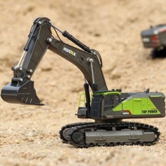 Huina 1721 1:50 Alloy Excavator Toy Boys Simulation Fall-Resistant Crawler New