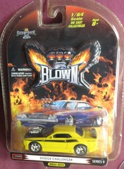 BRIGHT YELLOW, DODGE CHALLENGER, ONE BADD RIDE BLOWN