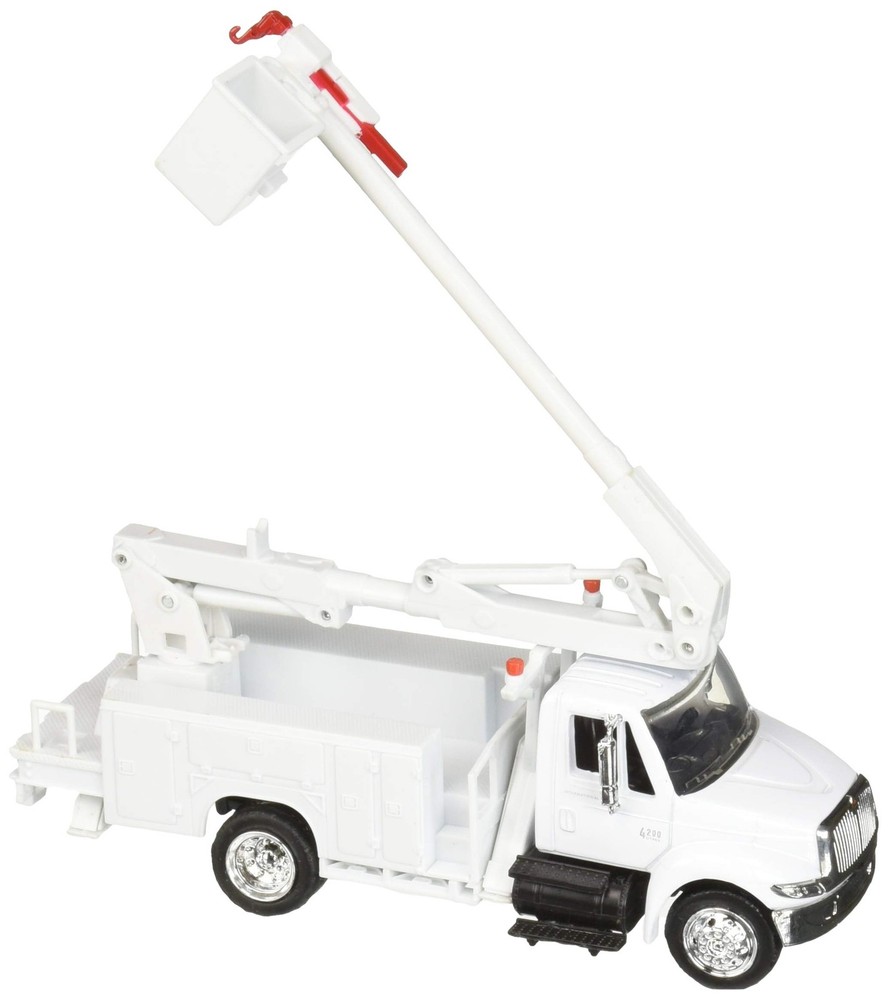 International 4200 Line Maintenance Service Truck White Long Haul Trucker Ser…