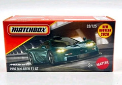 2026 Matchbox Power Grabs 1997 McLaren F1 GT 32/125 Green