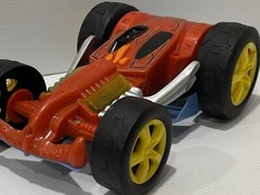 Hot Wheels Flipping Fury Car Two Vehicles In One 2017 Kids Toy Multi Colour