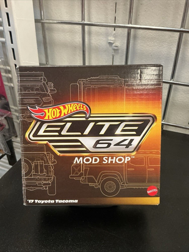 Hot Wheels Elite 64 Mod Shop ’17 TOYOTA TACOMA HNJ64 New Sealed
