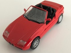 BMW Z1 Roadster Top Red with Dark Gray 1:43 scale model # 82 22 9 417 444