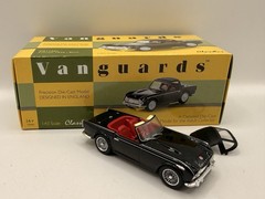 Vanguards Triumph TR4A Model VA11501 Black 1:43 Scale