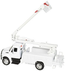 International 4200 Line Maintenance Service Truck White Long Haul Trucker Ser…