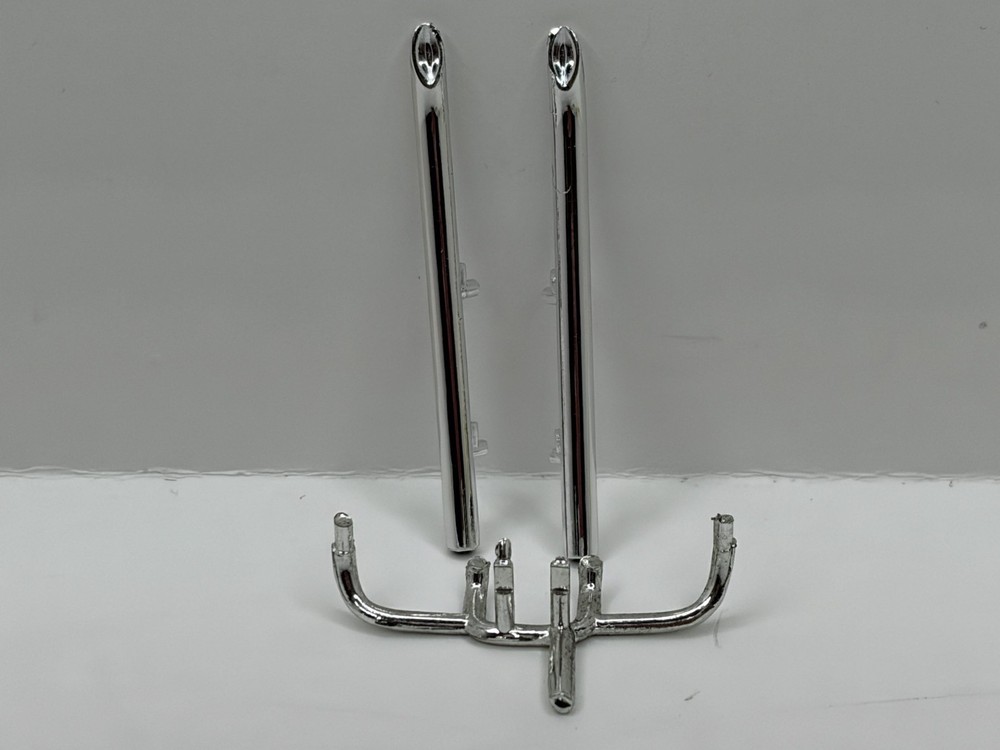 OEM DCP TURNOUT STRAIGHT EXHAUST PIPES – KENWORTH W900L (1/64 Scale)