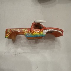 Monster Jam Series 23 AVENGER walmart Exclusive 1:64 Scale Bonus Decal Flames