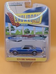 1974 Ford Thunderbird – Blue Diecast 1:64 Scale Model – Greenlight 68060C