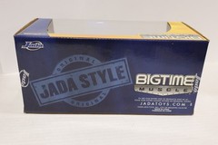 JADA Bigtime Muscle 1970 Ford Mustang Boss 429 Metallic Blue 1:24 box has wear