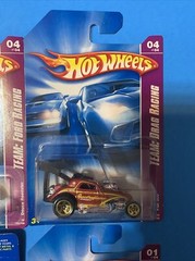 Hot wheels car lot of 4 cars as seen in picture. (Lot#34)