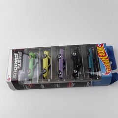 Hot Wheels Fast & Furious Toy Cars Die-Cast Unisex Age 3+ Set of 5 JDR19