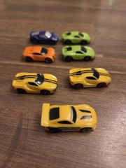 7 X Micro Machines Lot Cars Jazwares 2020 Cars Only Hasbro Yellow Green Orange