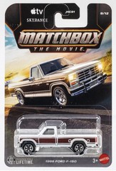 2026 Matchbox The Movie #9 1986 Ford F-150 WHITE MEDIUM DARK FIRE RED