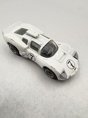 2003 Hot Wheels First Editions Chaparral 2D #021 White 1:64 Loose