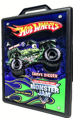 Hot Wheels – Monster Jam – Monster Truck Carrying Case – Grave Digger – 2017