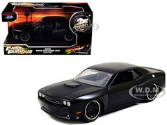 DOM’S DODGE CHALLENGER SRT8 BLACK “FAST & FURIOUS” 1/32 DIECAST BY JADA 97384