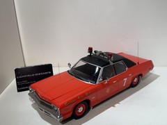 KK Scale 1 18 DODGE MONACO 1974 CHICAGO FIRE DEPARTMENT KKDC181125 VERY RARE