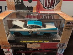 M2 Machines 1:64 Rally Historico 1957 Dodge Custom Royal Lancer D500-1 WMTS04