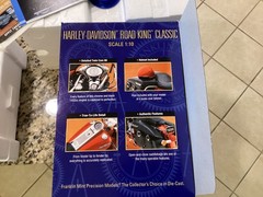 Harley-Davidson Road King Classic Franklin Mint 1/10 Model B11YP95