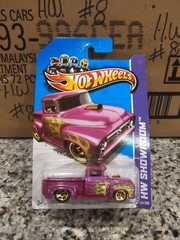Hot Wheels HW Showroom Purple Custom ’56 Ford F100 Collector #211/250 New