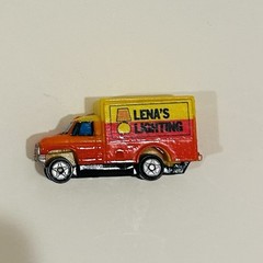 1989 Galoob Micro Machines Micro Lights Box Truck Van Lena’s Lighting Vintage