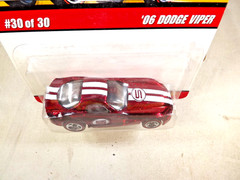 2006 Hot Wheels Classics Series 3 30/30 ’06 DODGE VIPER Red w/RL Chrome 5 Spoke