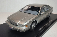 Best of Show BoS 1:43 1991 Chevrolet Caprice Classic Silver Met. Detective Car!!
