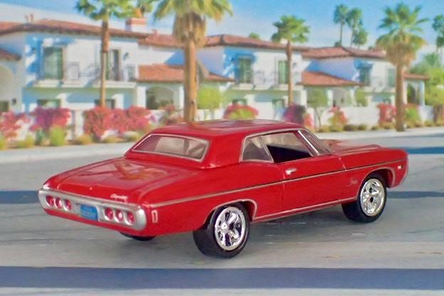 1967–1968 Chevrolet Caprice/Impala 396ci V8 Custom Coupe 1/64 Scale Ltd Edit E