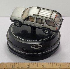 Gray Chevrolet Blazer Enesco Music Box Rare Vintage Born In The USA