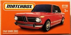 Matchbox – 2022 Power Grabs 1969 BMW 2002 87/100 (BBHFV63)
