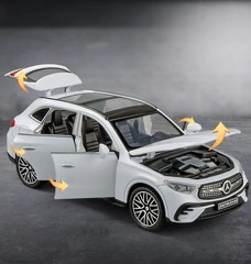 1:32 Mercedes-Benz GLC400 SUV Alloy Diecast Car Model Sound Light Kid’s Toy gift